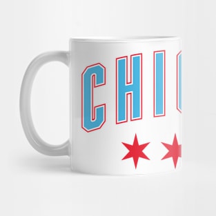 Chicago Pride Baseball Fan Tee: Wave Your Flag for Chi-Town's Finest! Mug